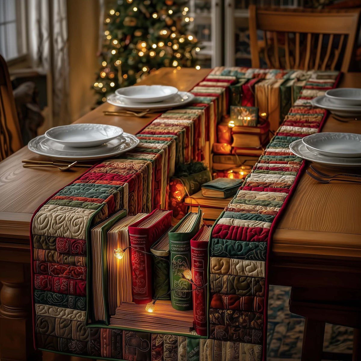 Stack Tunnel Table Runner