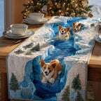 Corgi River Table Runner