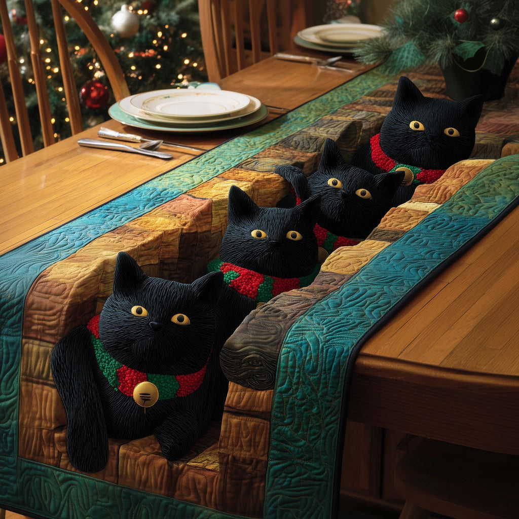 Jolly Cats Table Runner