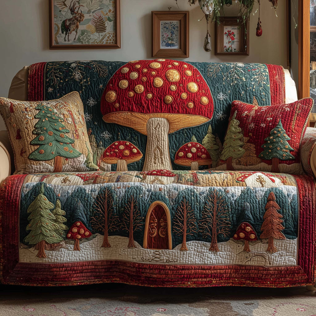 Mushroom Forest Sofa Cover