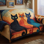 Sunset Cats Sofa Cover