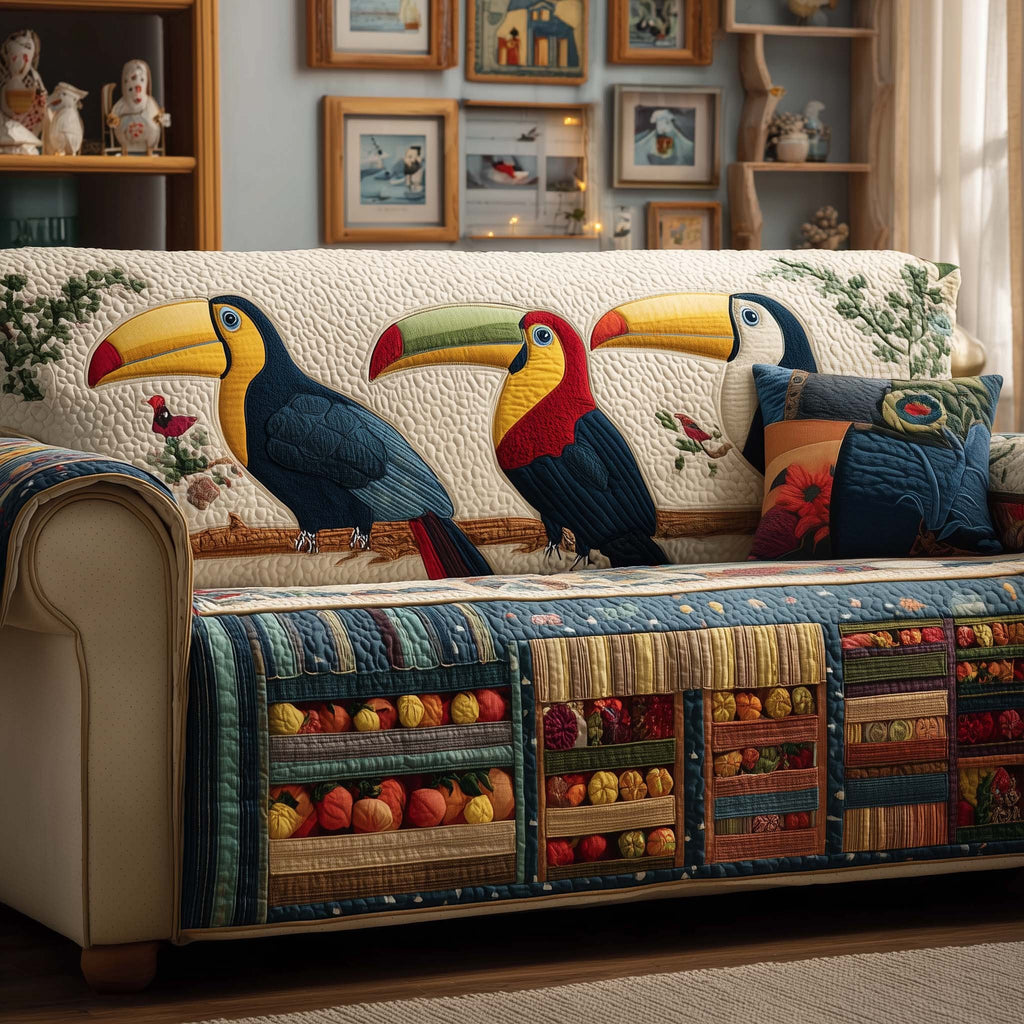 Toucans Shop Sofa Cover