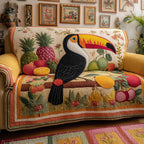 Pineapple Toucan Sofa Cover