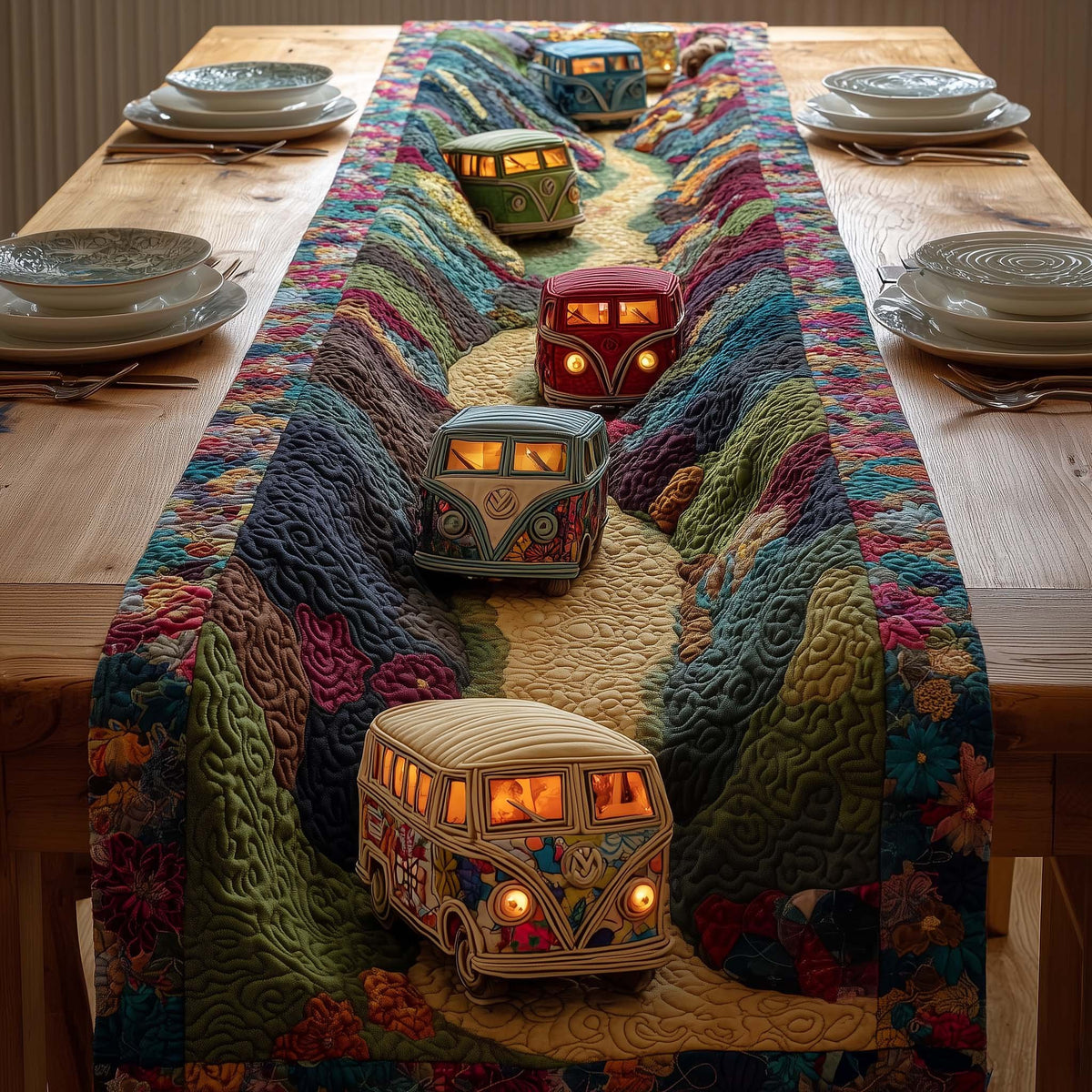 Valley Vans Table Runner