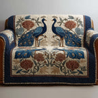 Royal Peacocks Sofa Cover