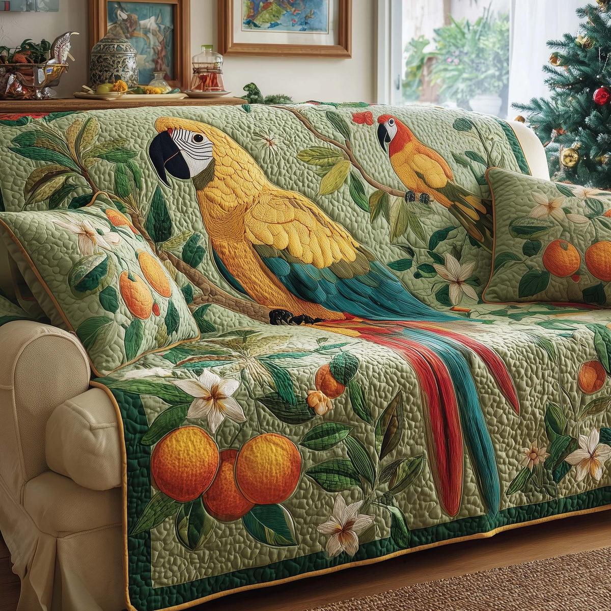 Orchard Parrot Sofa Cover