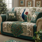 Garden Peacock Sofa Cover