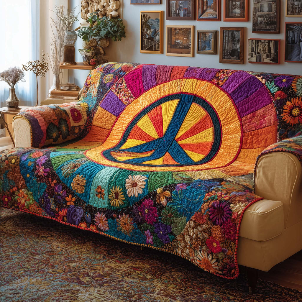 Radiant Peace Sofa Cover