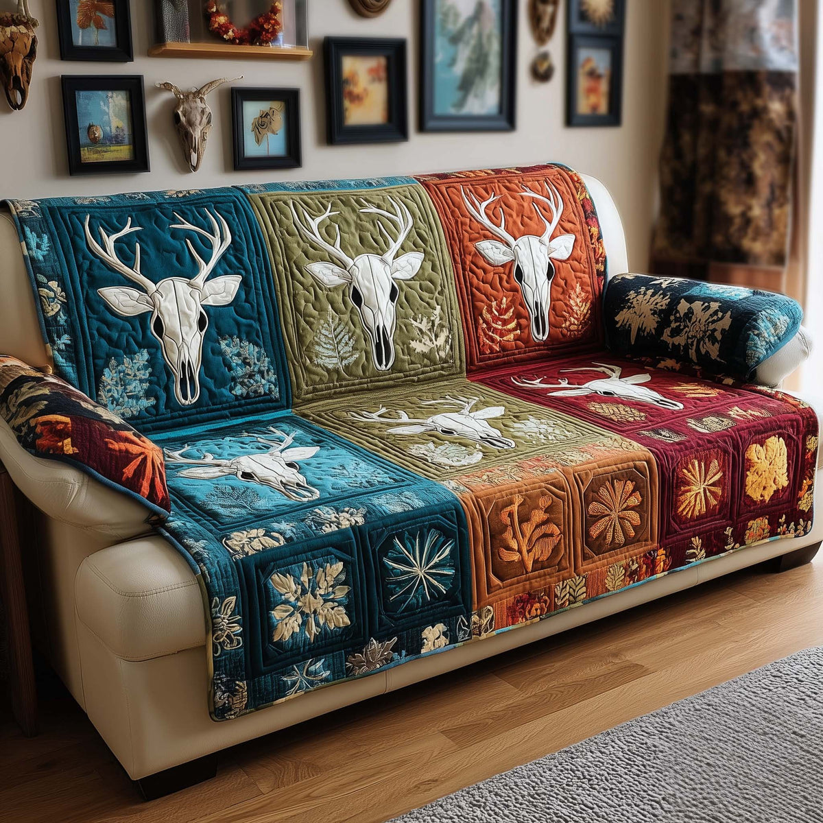 Woodland Patch Sofa Cover