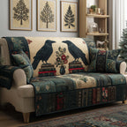 Twin Ravens Sofa Cover
