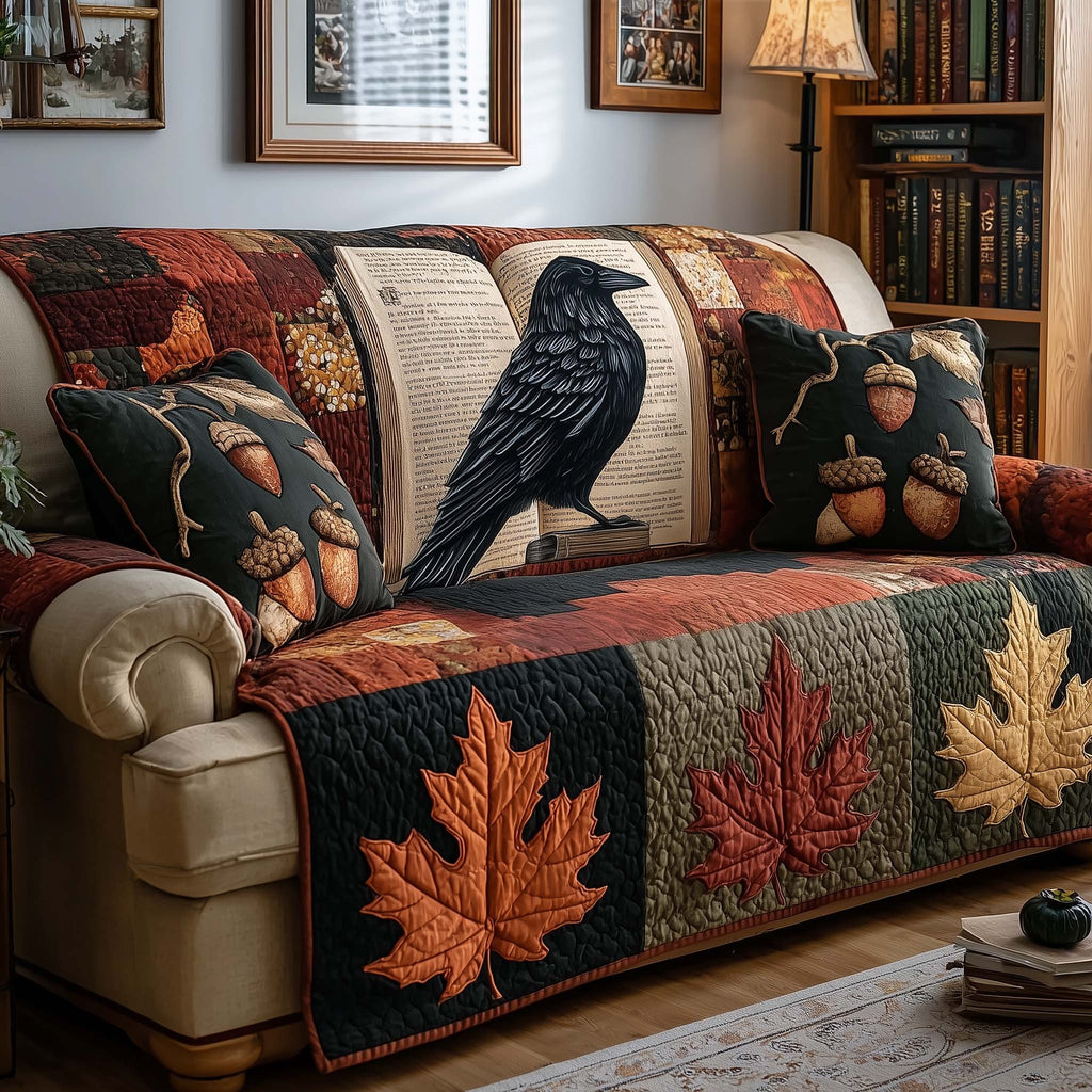 Cozy Raven Sofa Cover