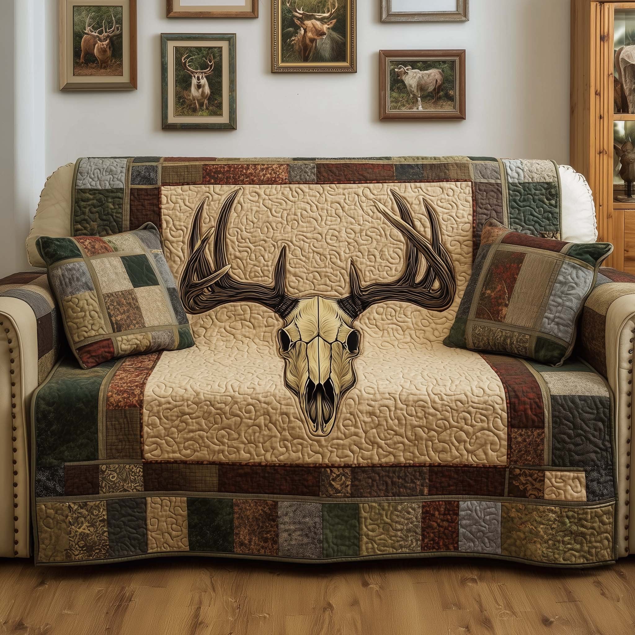 Prairie Skull Sofa Cover