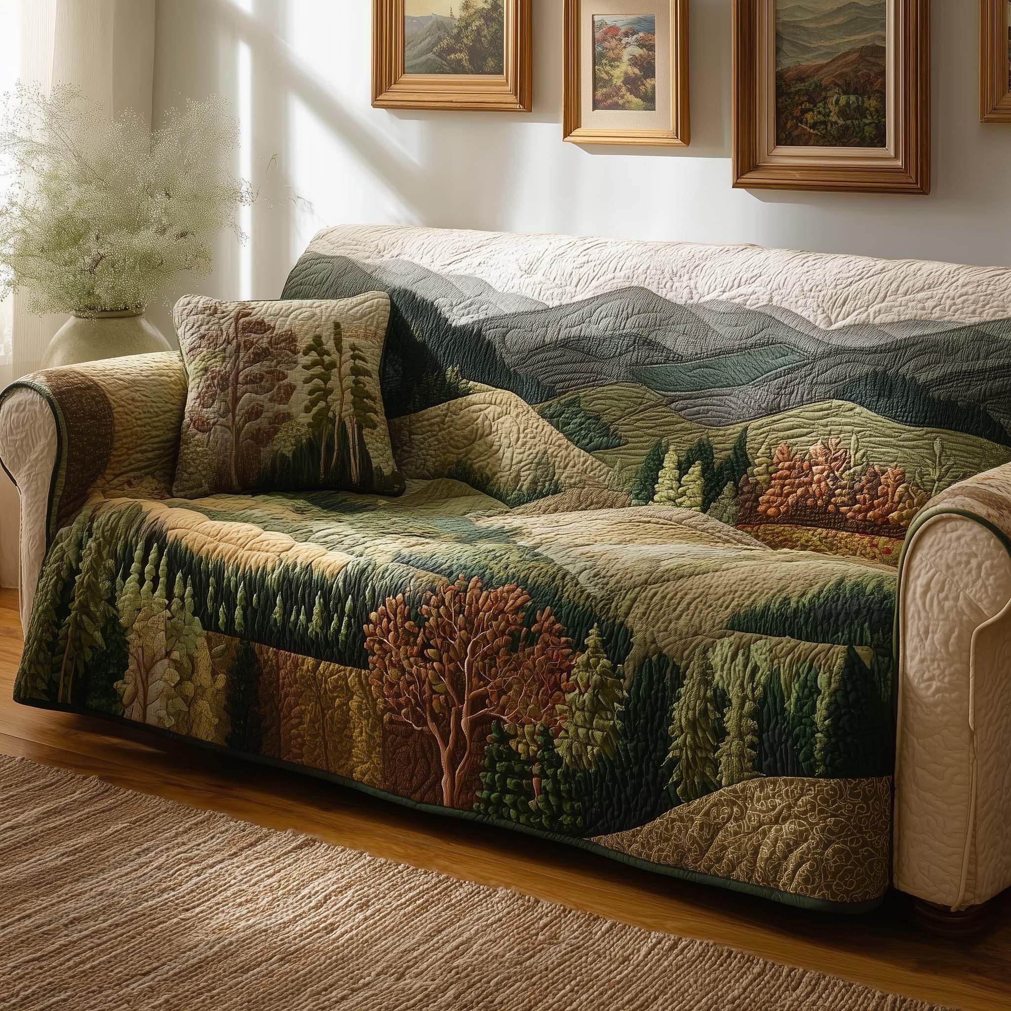 Green Valley Sofa Cover