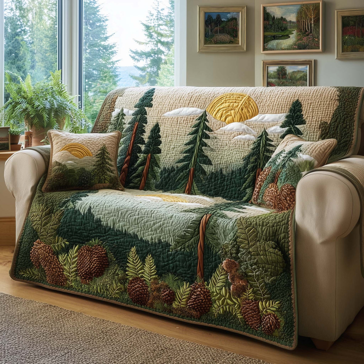 Pine Meadow Sofa Cover