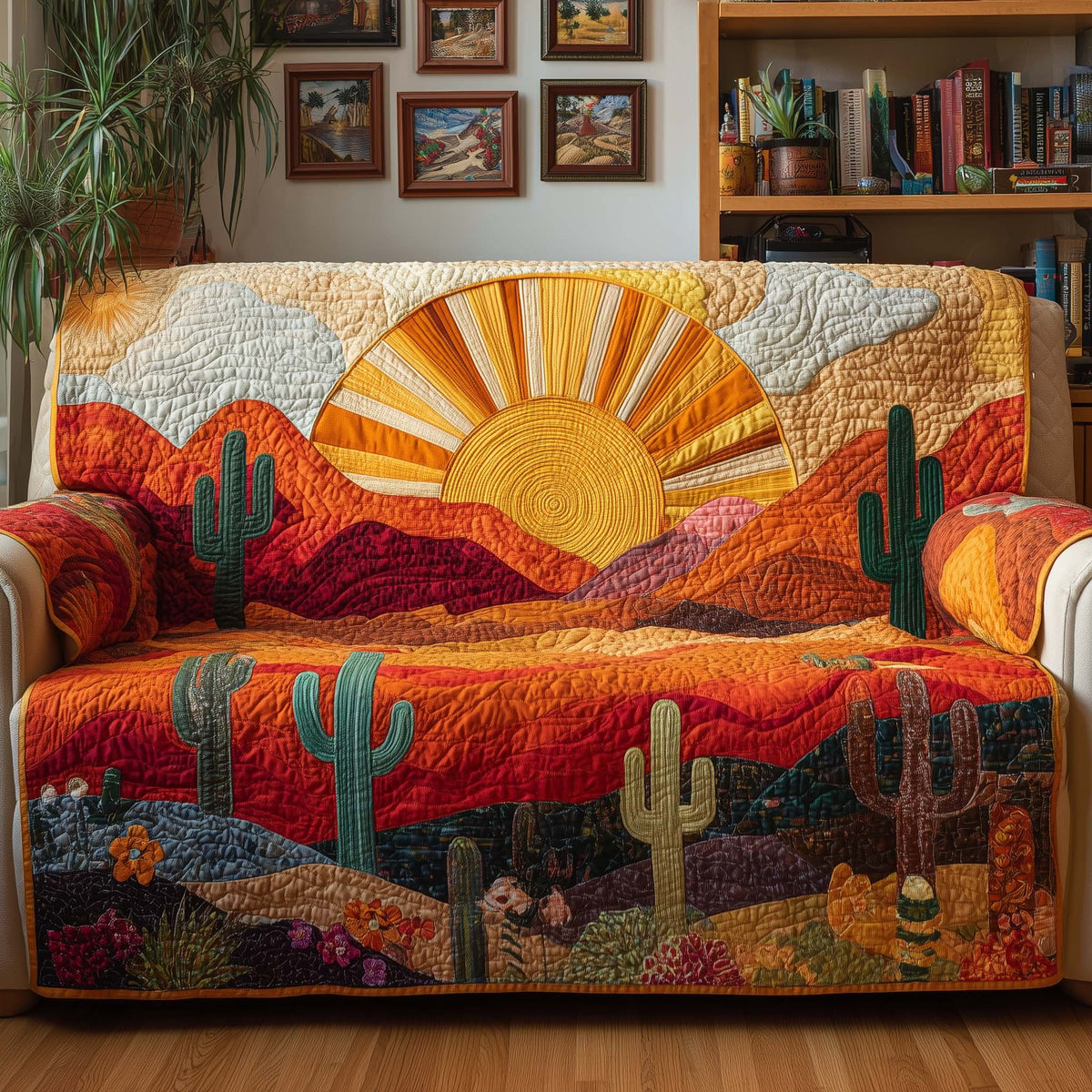 Desert Sun Sofa Cover