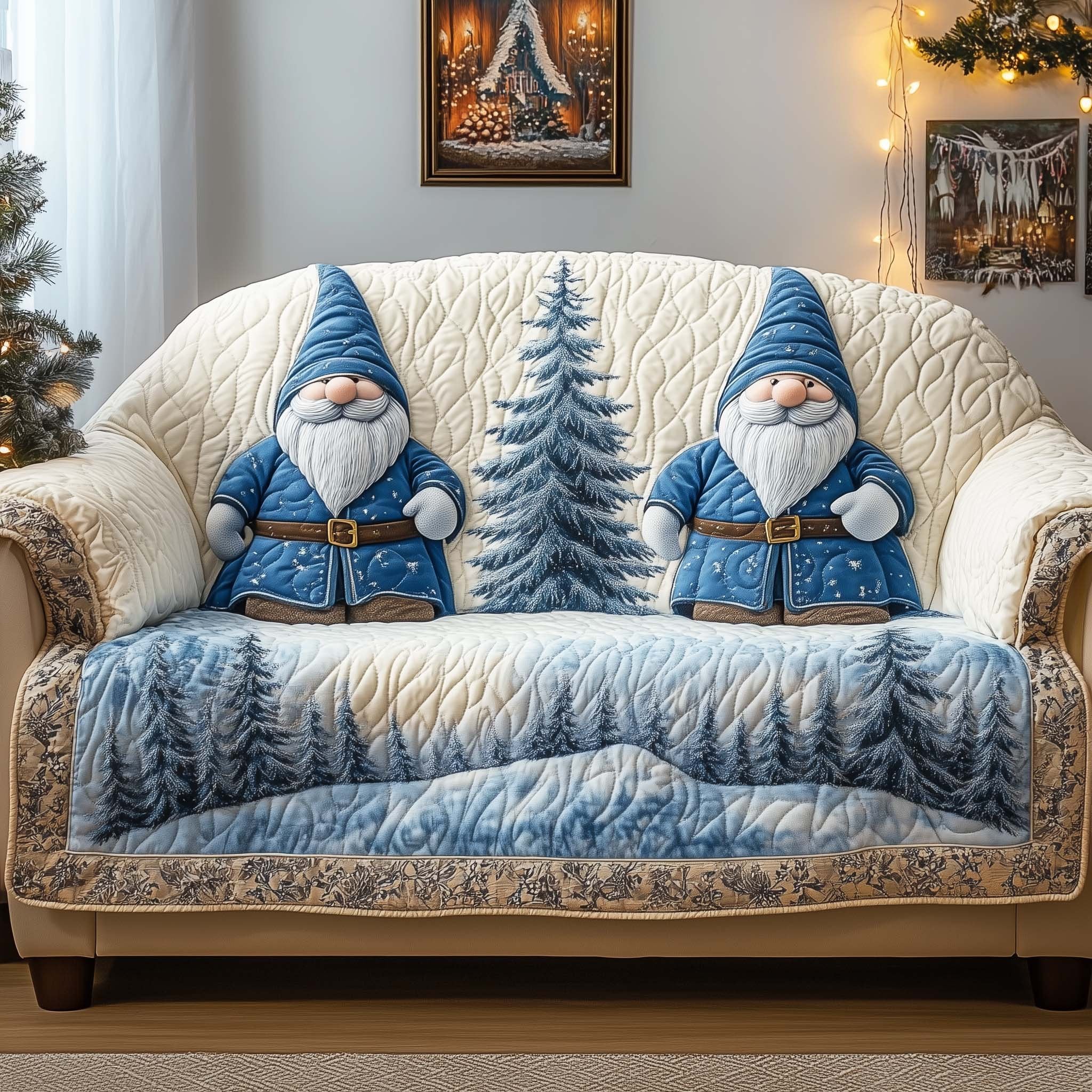 Gnomes Sofa Cover