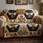 Honeycomb Bloom Sofa Cover