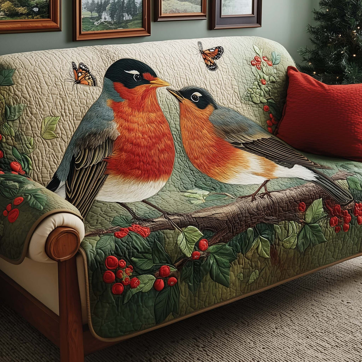 Loving Robin Sofa Cover