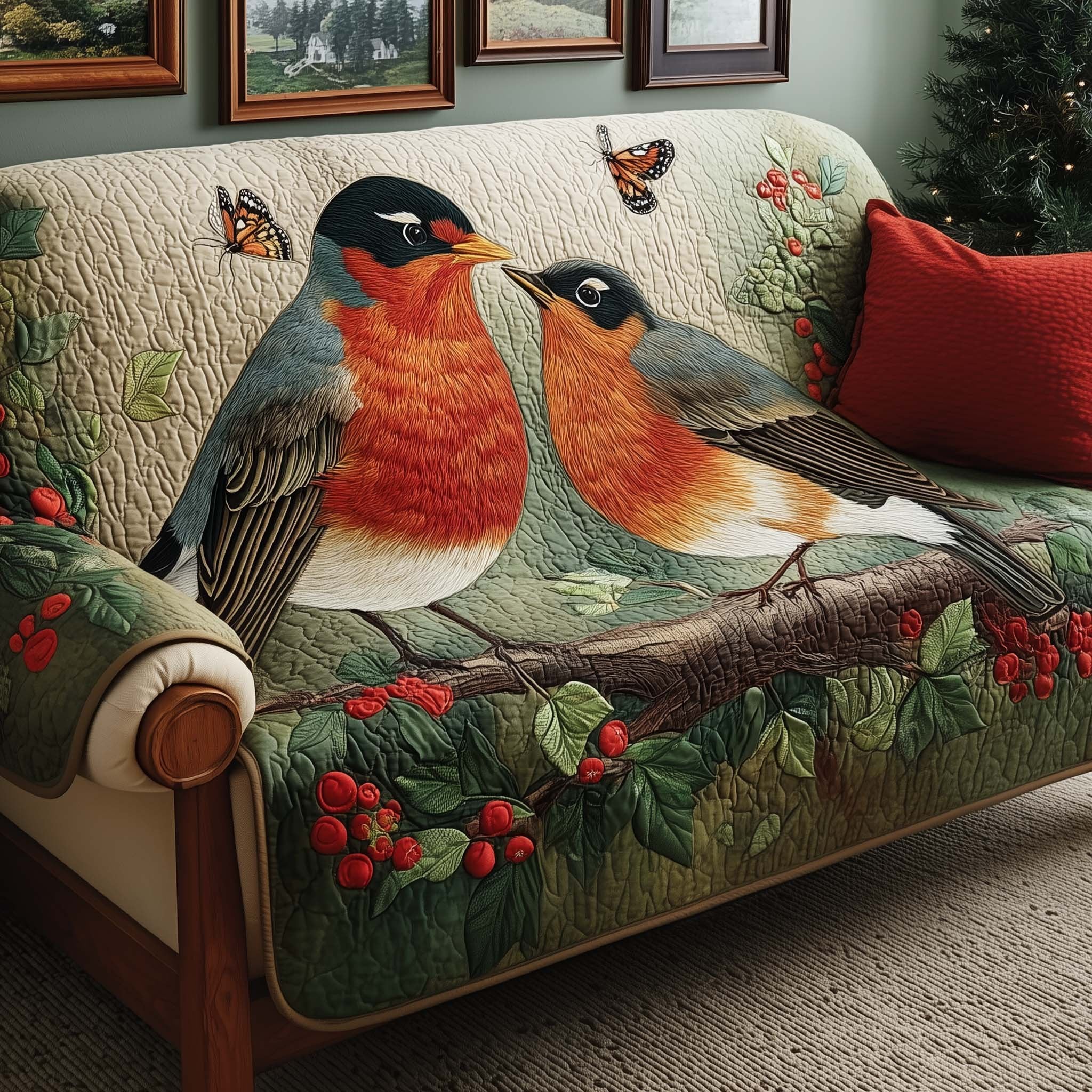 Loving Robin Sofa Cover