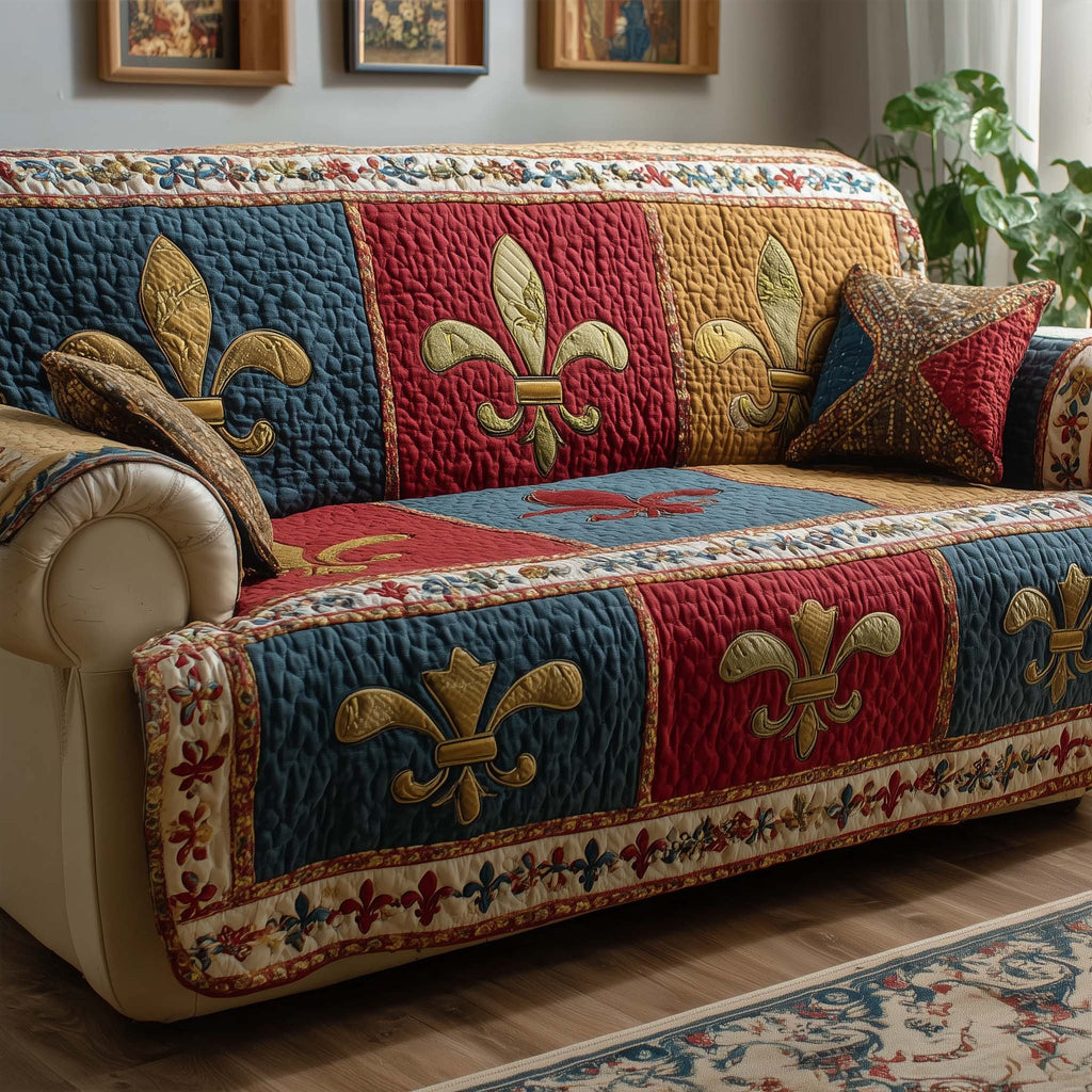 Patch Fleur Sofa Cover