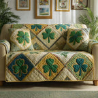 Forest Clover Sofa Cover