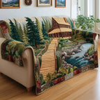 Forest Walkway Sofa Cover