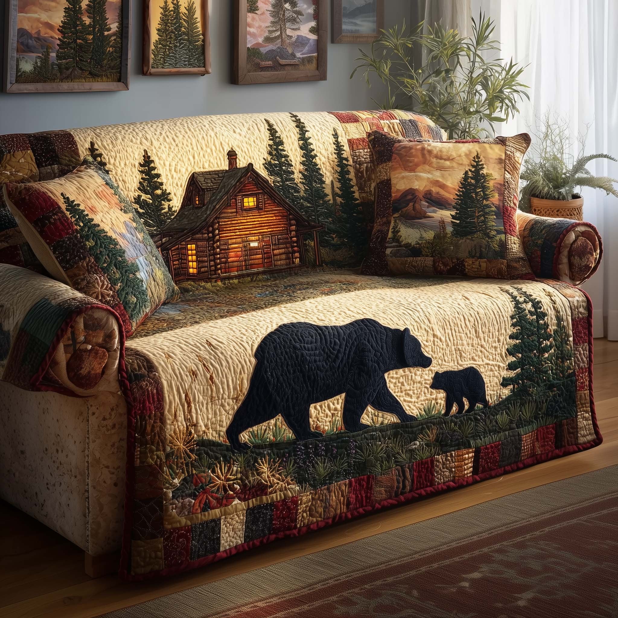 Bear Hollow Sofa Cover