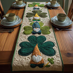 Clover Gnome Table Runner