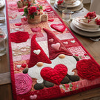 Heart Gnomes Table Runner