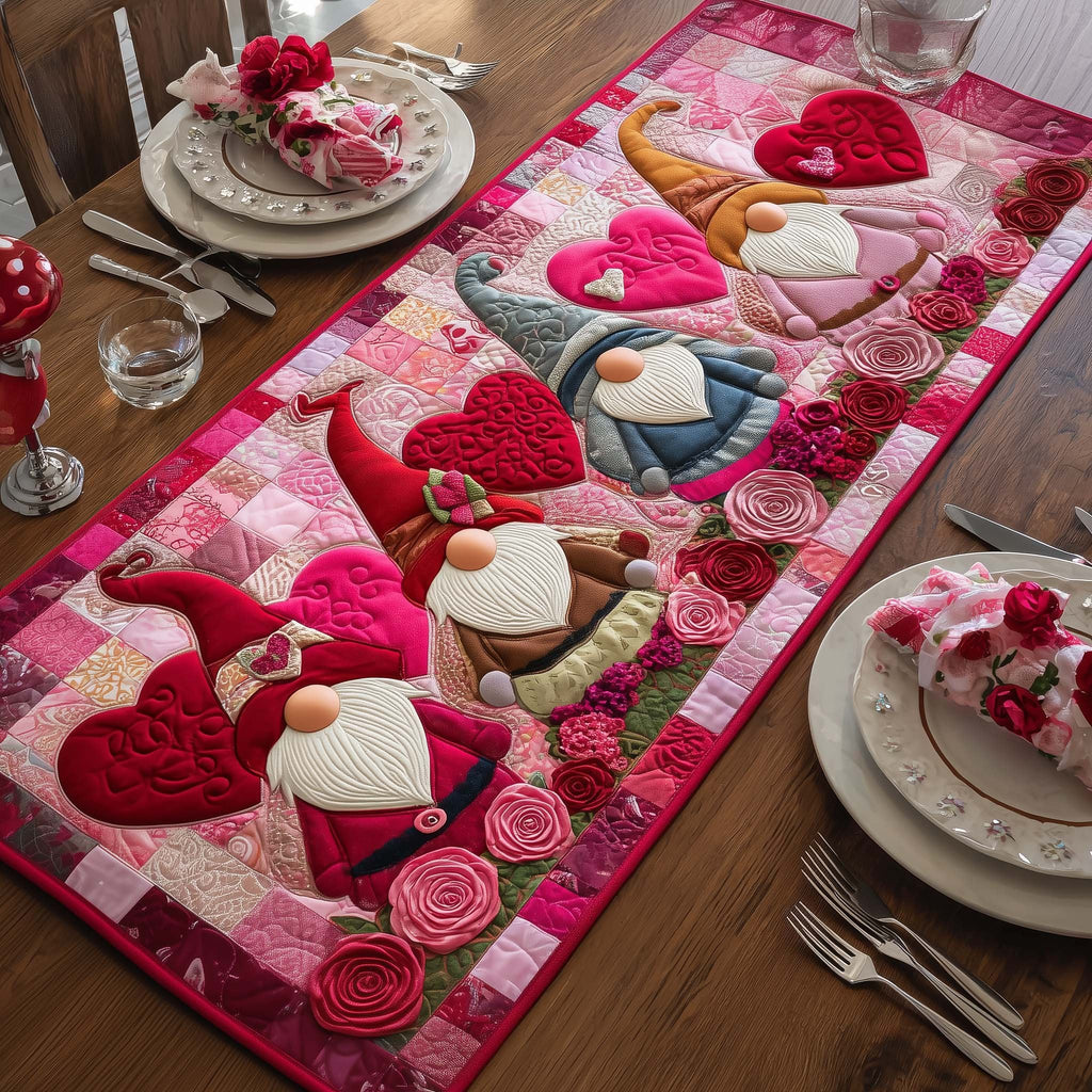 Sweet Gnomes Table Runner