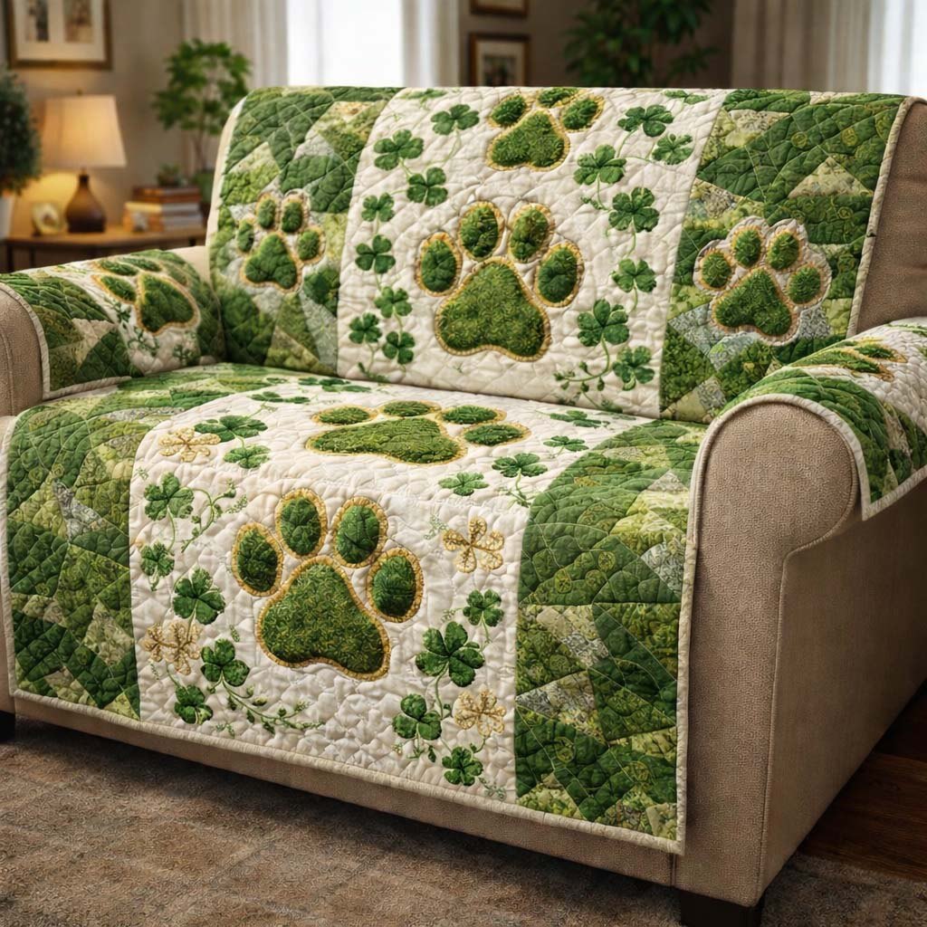 Clover Paws Sofa Cover