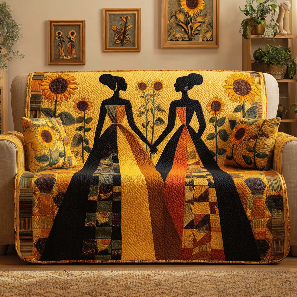 Sunflower Bond Sofa Cover