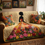 Floral Solace Sofa Cover