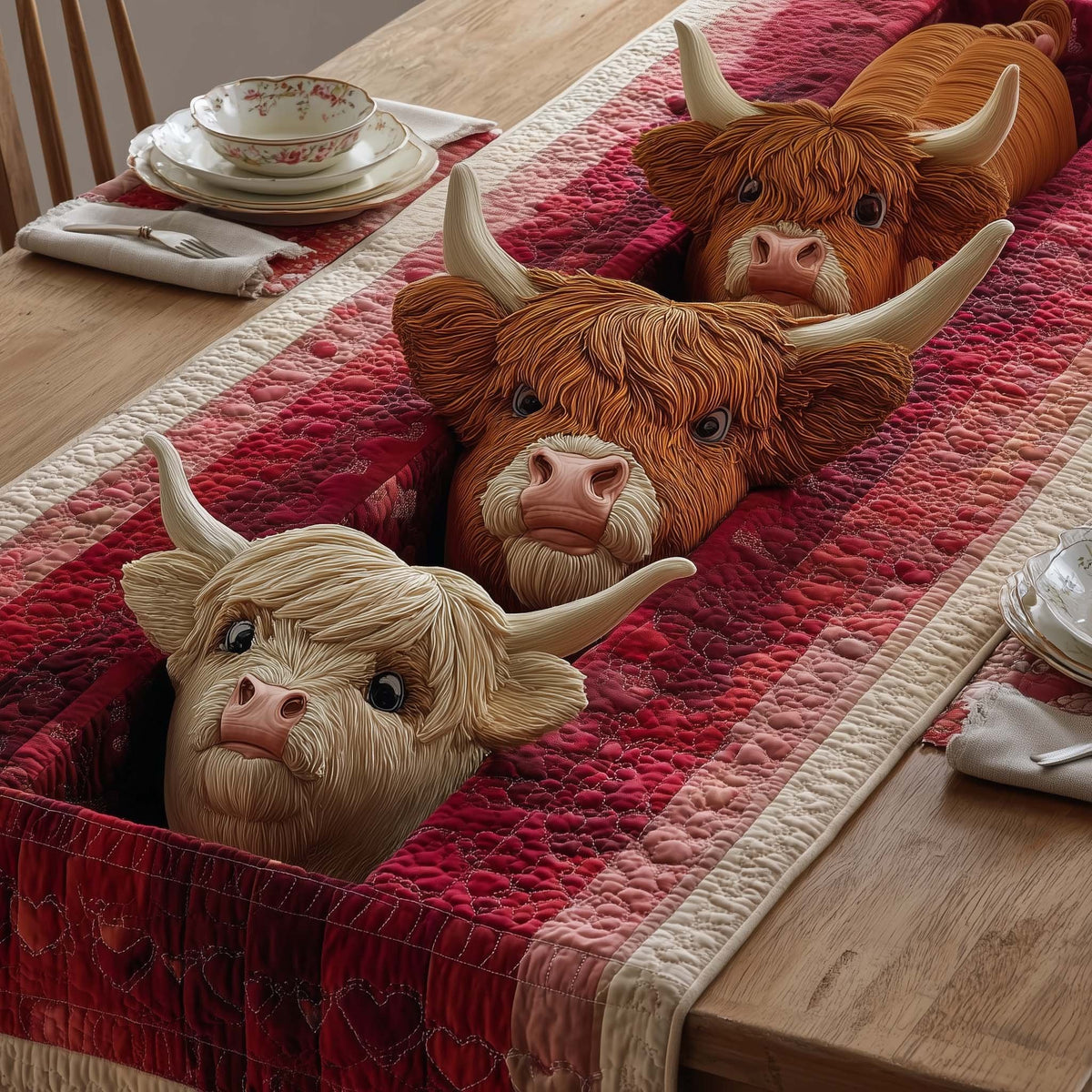 Rustic Trio Table Runner