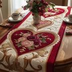 Rose Embrace Table Runner