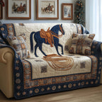 Midnight Saddle Sofa Cover