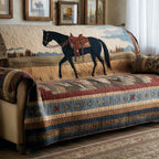 Prairie Stallion Sofa Cover