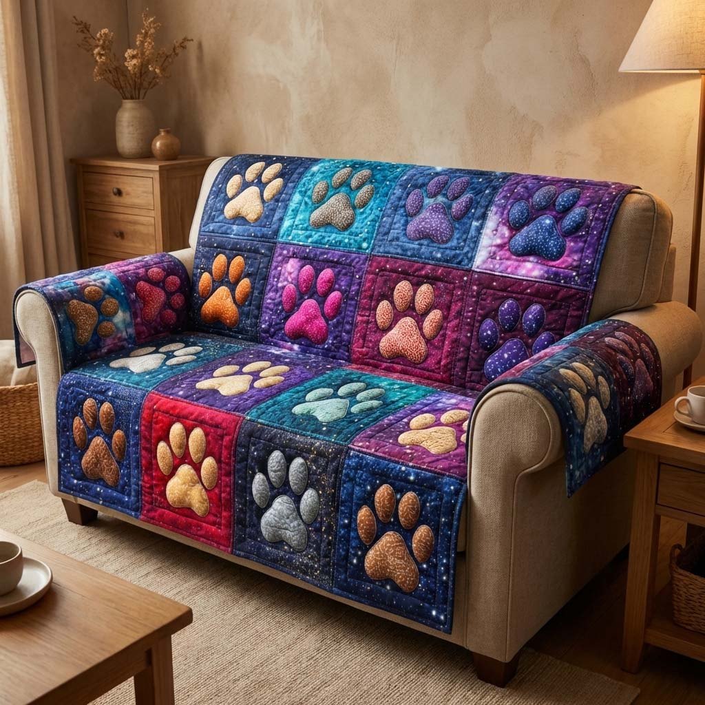 Galaxy Paws Sofa Cover