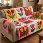 Tulip Heart Sofa Cover
