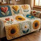 Sunflower Joy Sofa Cover