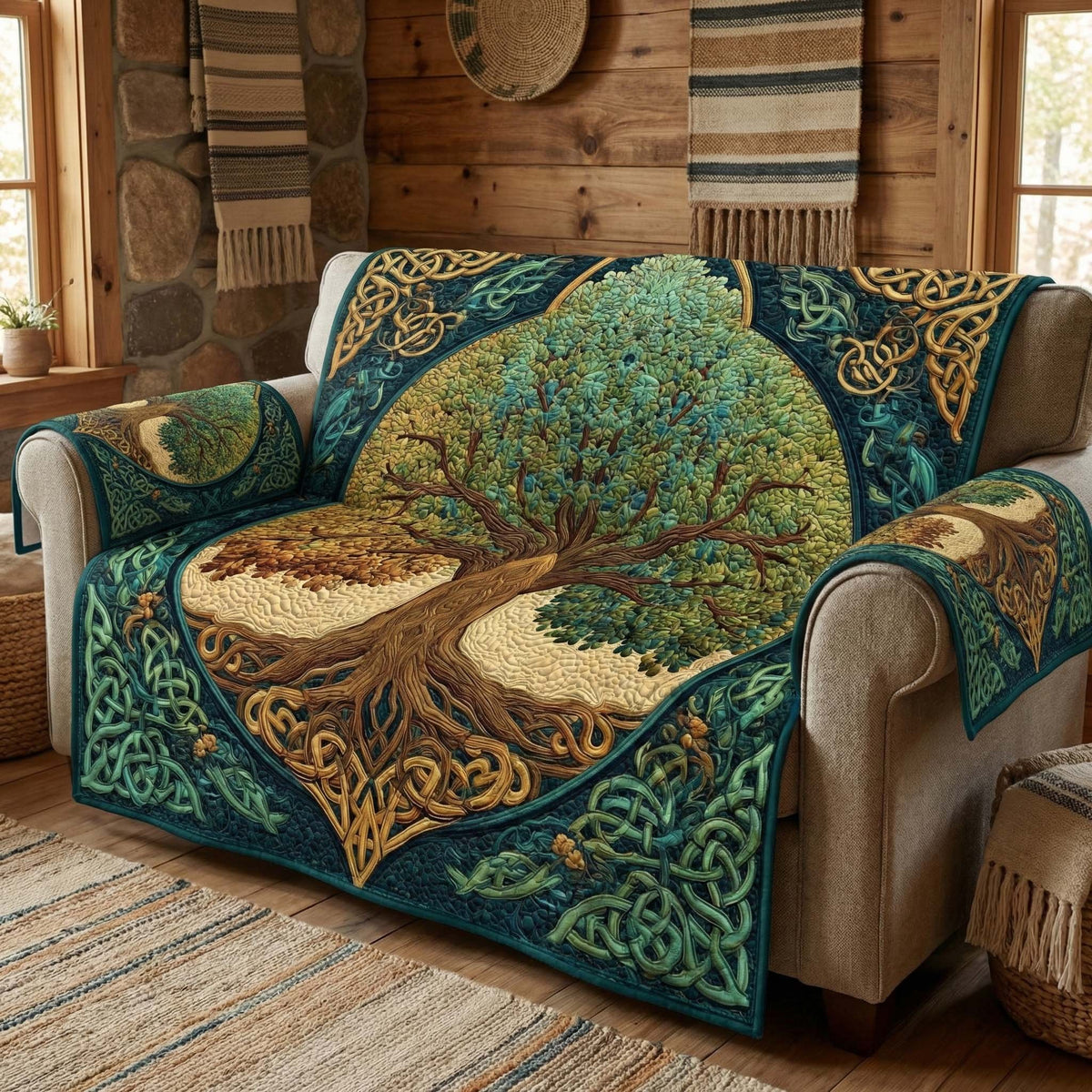 Celtic Canopy Sofa Cover