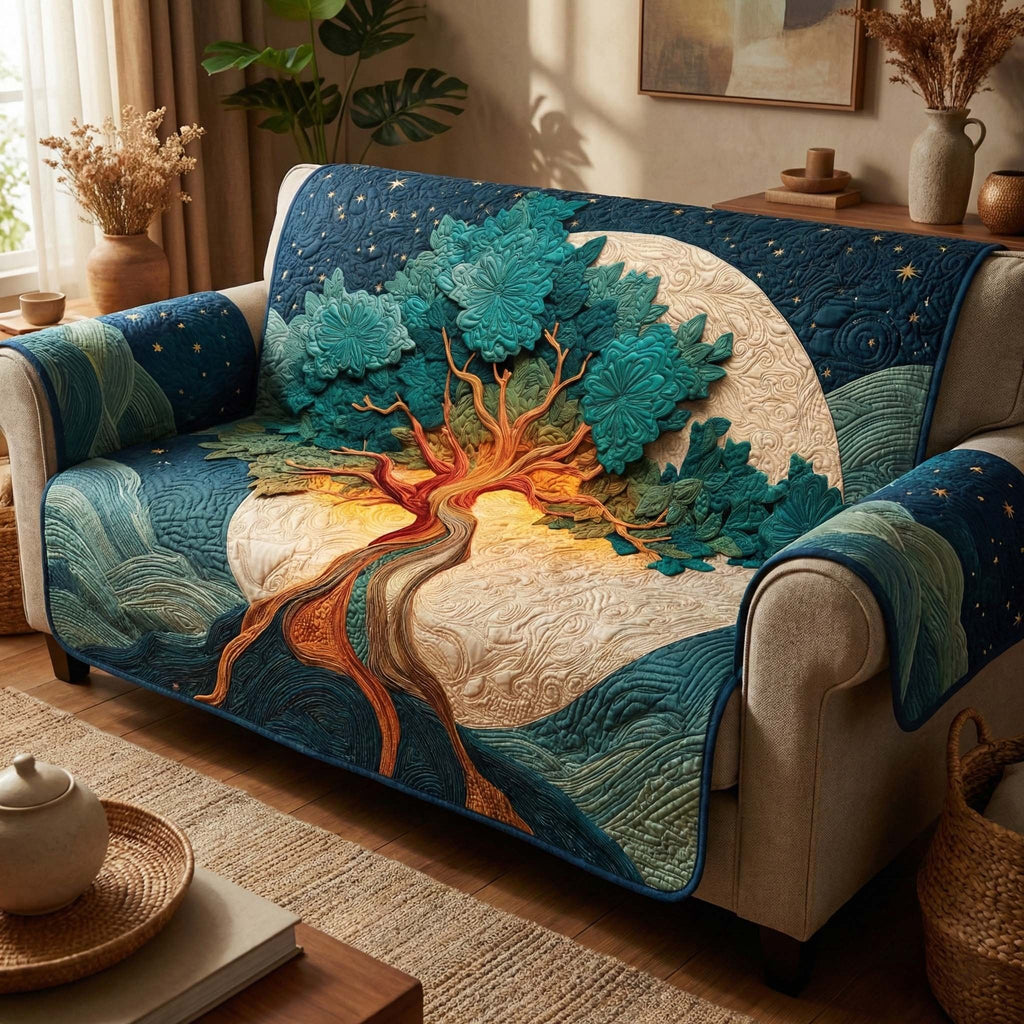 Moonlit Tree Sofa Cover
