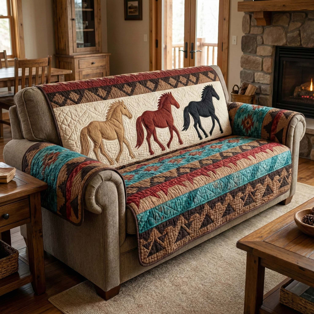 Prairie Trio Sofa Cover