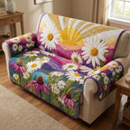 Daisy Sunrise Sofa Cover
