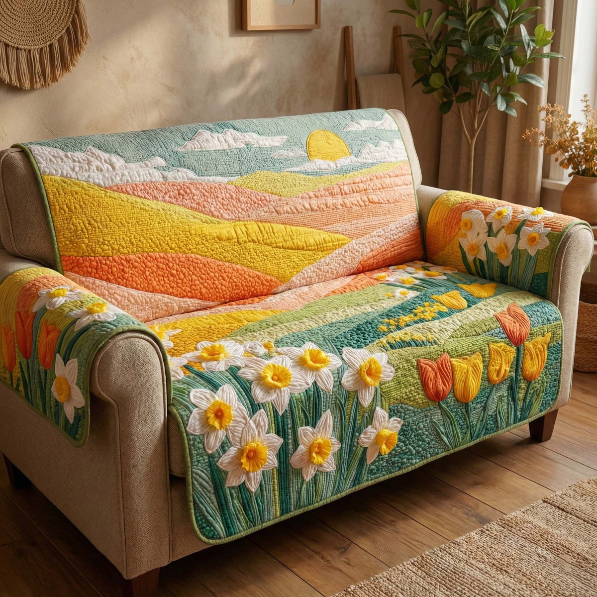 Meadow Sunrise Sofa Cover