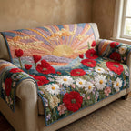 Poppy Dawn Sofa Cover