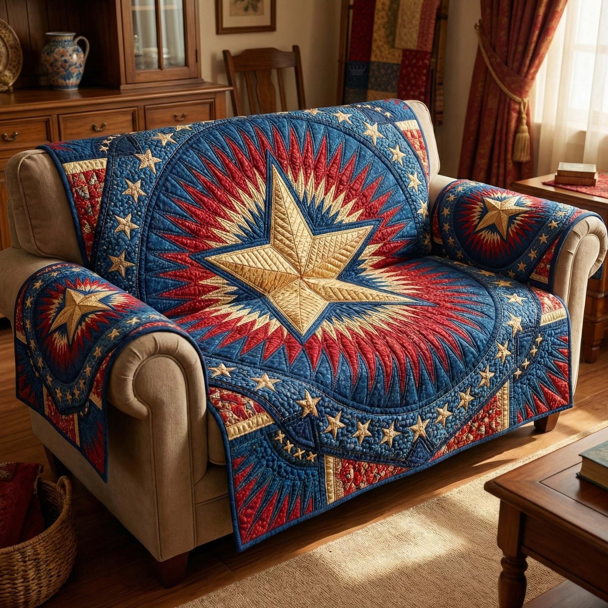 Starburst Glory Sofa Cover