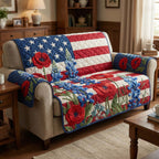 Floral Banner Sofa Cover