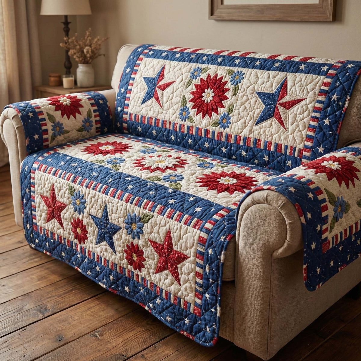 Liberty Blooms Sofa Cover