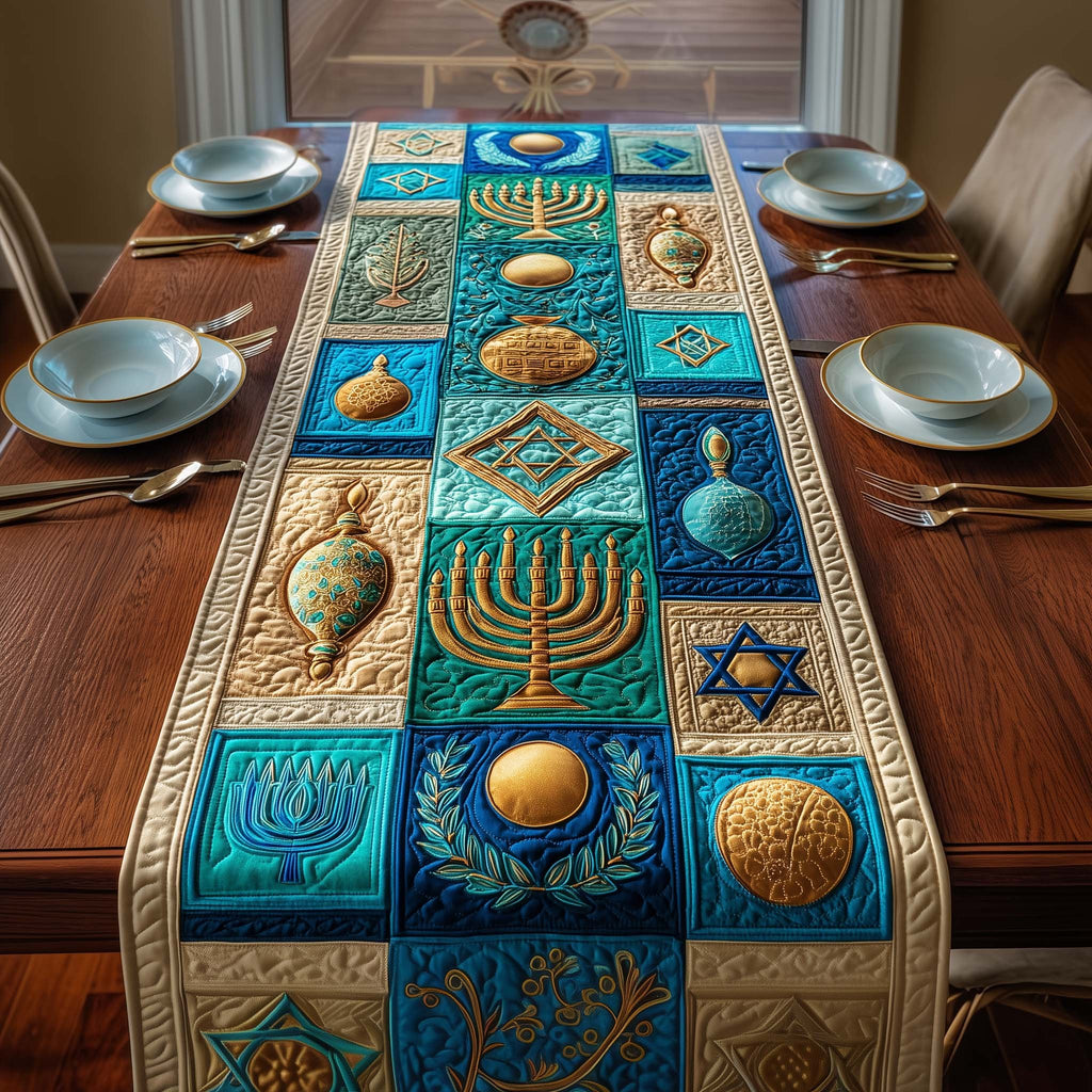 Royal Symbols Table Runner